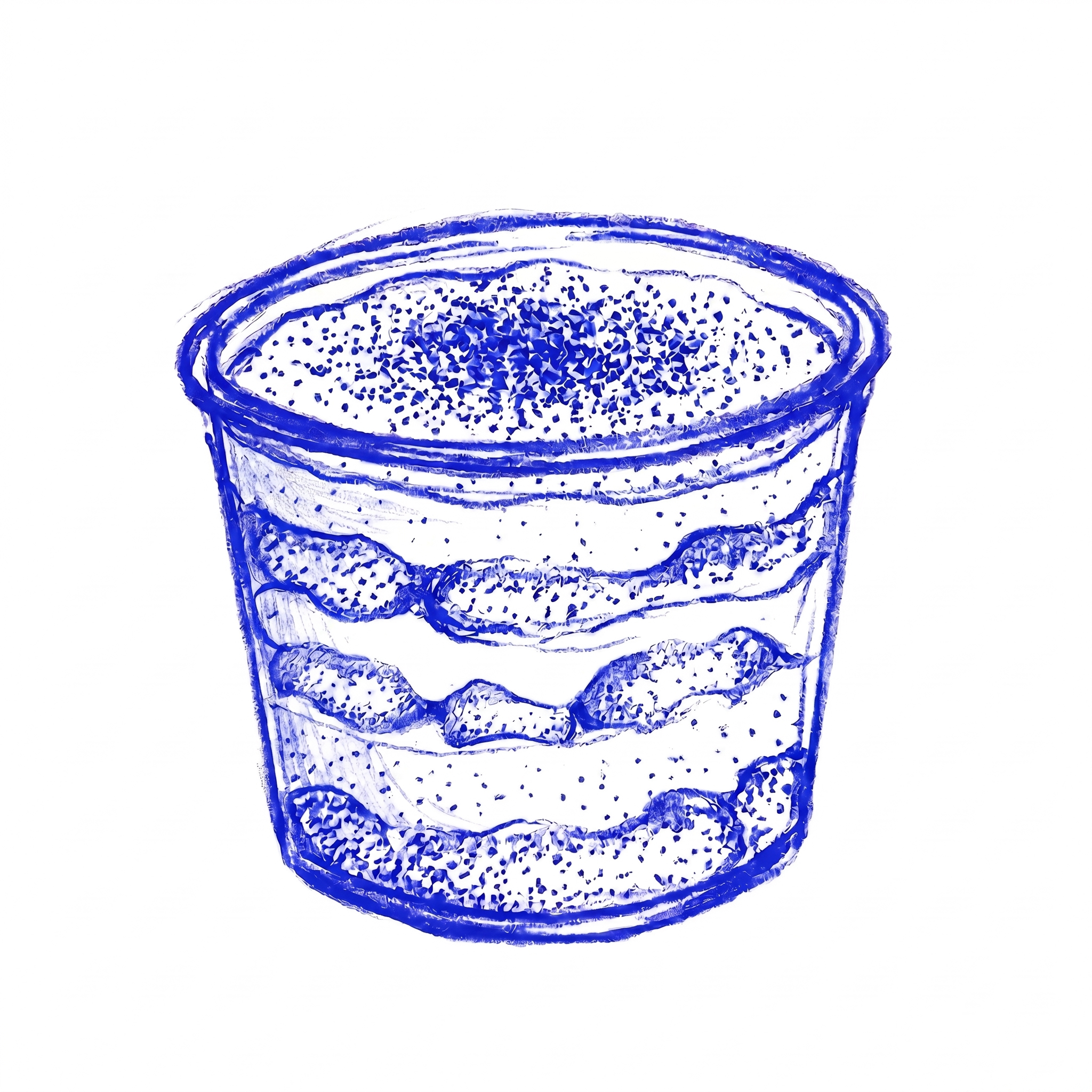 Tiramisu illustration